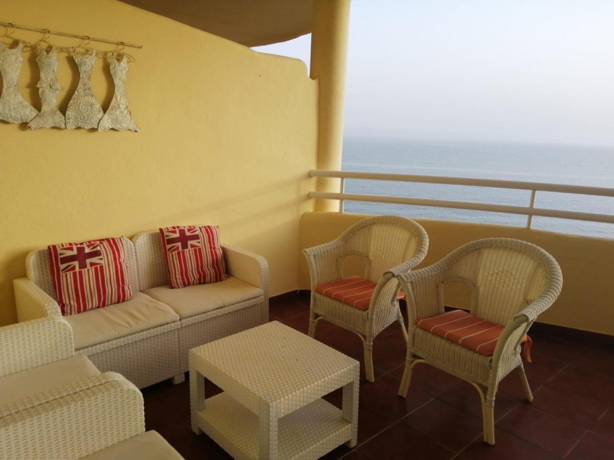 Holidays2Benalmadena Torrequebrada Sea View Front Beach With Pool Parking & Terraces Bagian luar foto